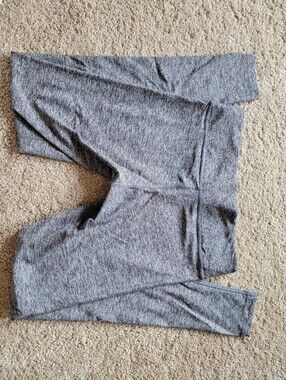 PINK Victoria Secret Ultimate Yoga Leggings Gray Gym Casual Comfy